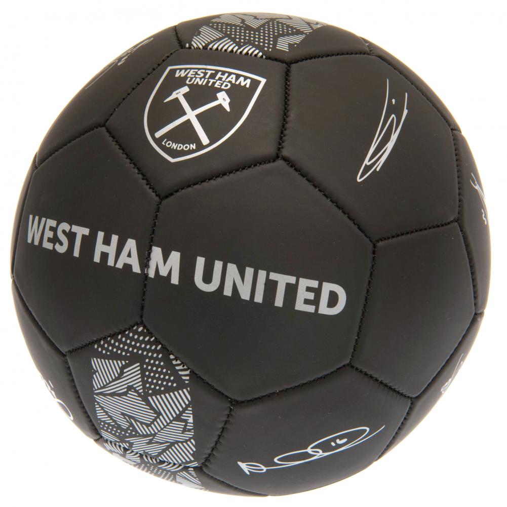 West Ham United FC Football Signature