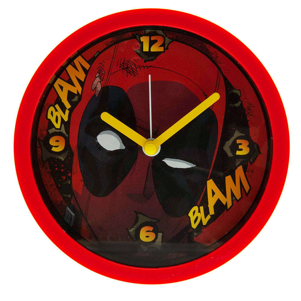 Deadpool Desktop Clock