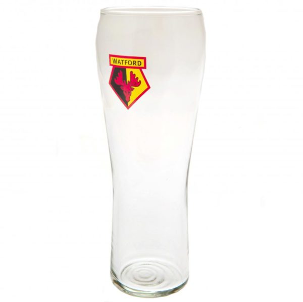 Watford FC Pilsner Pint Glass