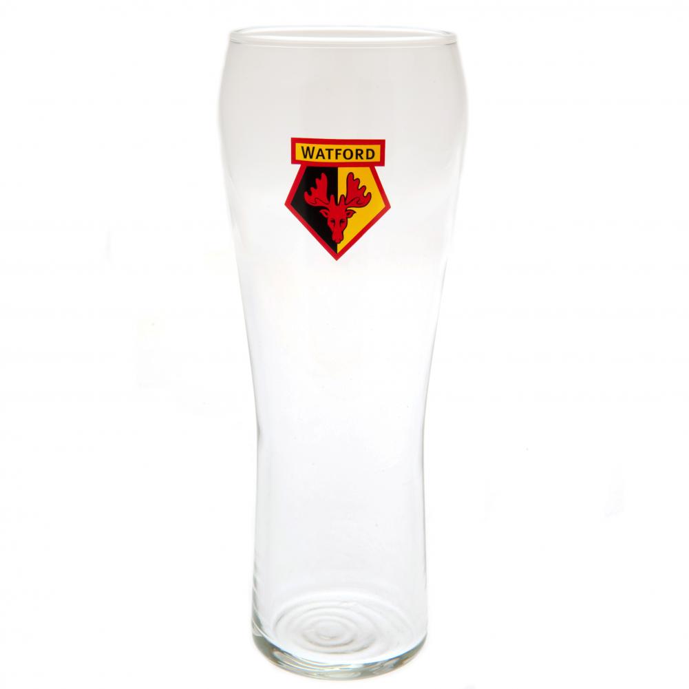 Watford FC Pilsner Pint Glass