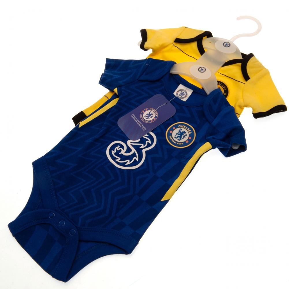 Chelsea FC 2 Pack Bodysuit