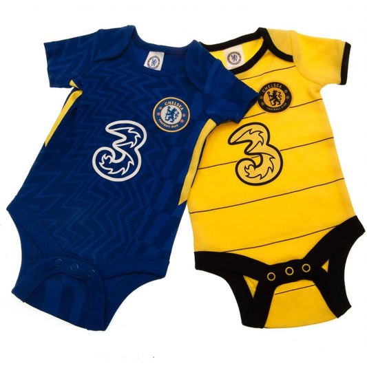 Chelsea FC 2 Pack Bodysuit