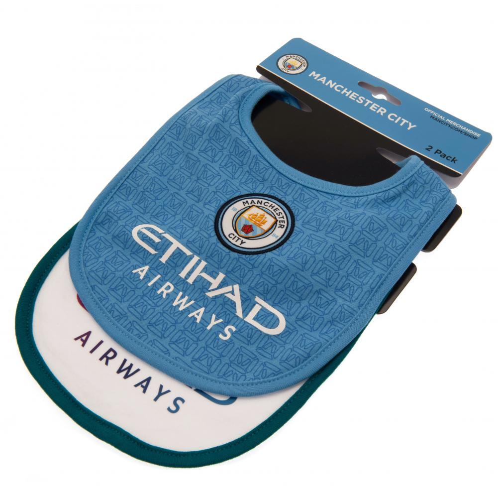 Manchester City FC 2 Pack Bibs