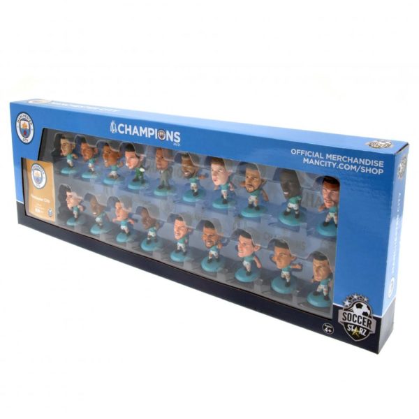 Manchester City FC SoccerStarz - Premier League Champions Team Pack