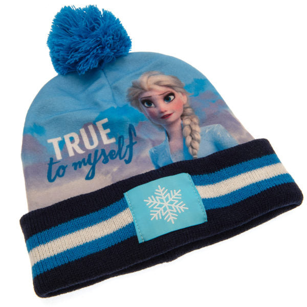 Frozen 2 Junior Bobble Hat & Glove Set