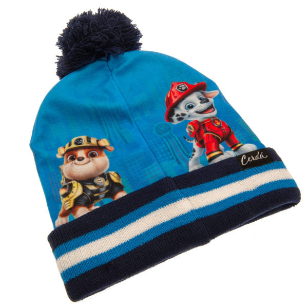 Paw Patrol Junior Bobble Hat & Glove Set