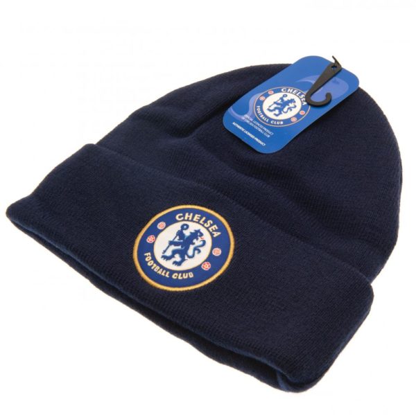 Chelsea FC Cuff Beanie - Navy