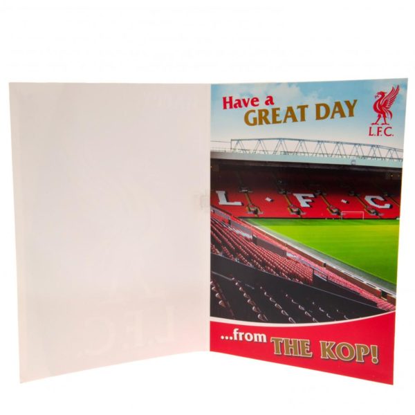 Liverpool FC Musical Birthday Card