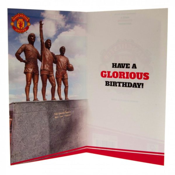 Manchester United FC Birthday Card - Dad