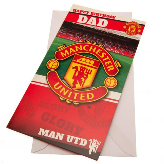 Manchester United FC Birthday Card - Dad