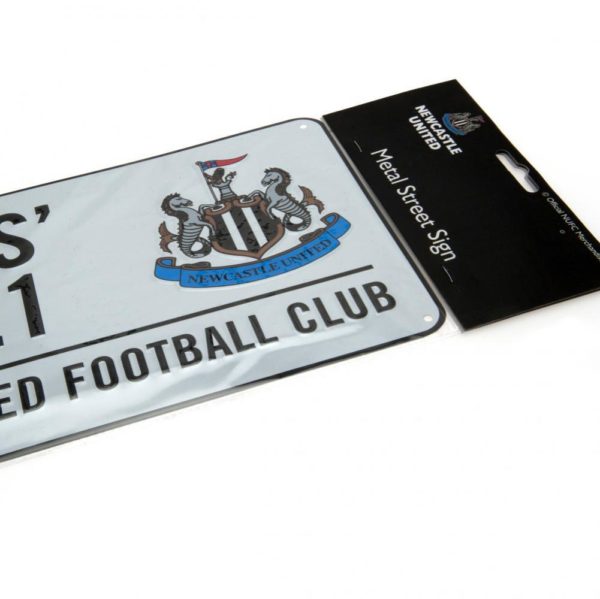 Newcastle United FC Street Sign