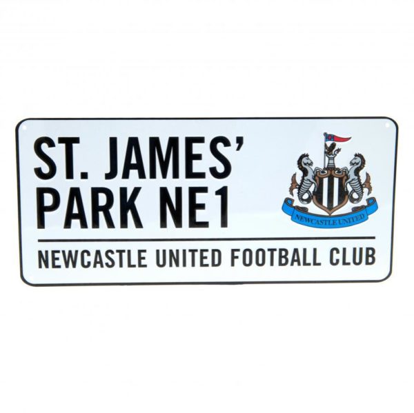 Newcastle United FC Street Sign