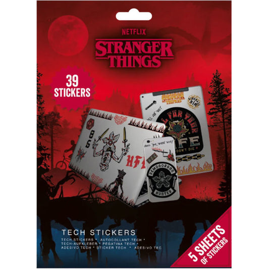 Stranger Things Tech Stickers