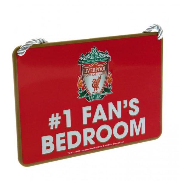 Liverpool FC Bedroom Sign No1 Fan