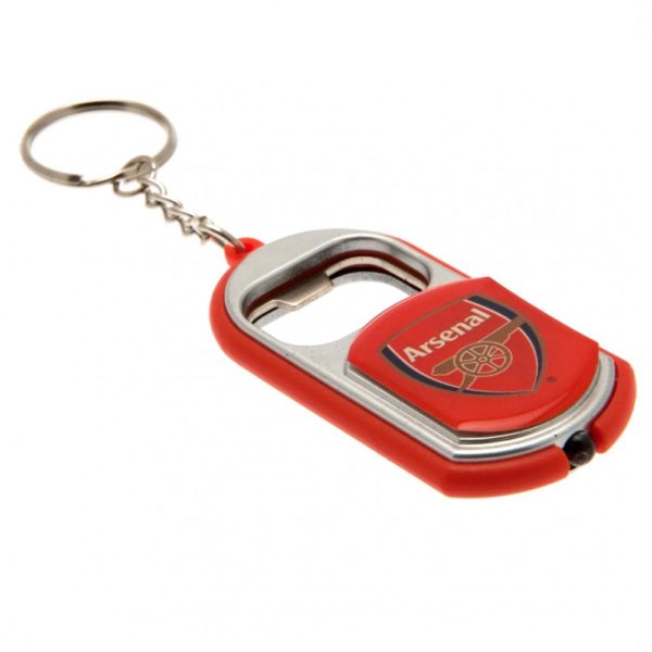 Arsenal FC Keyring Torch Bottle Opener