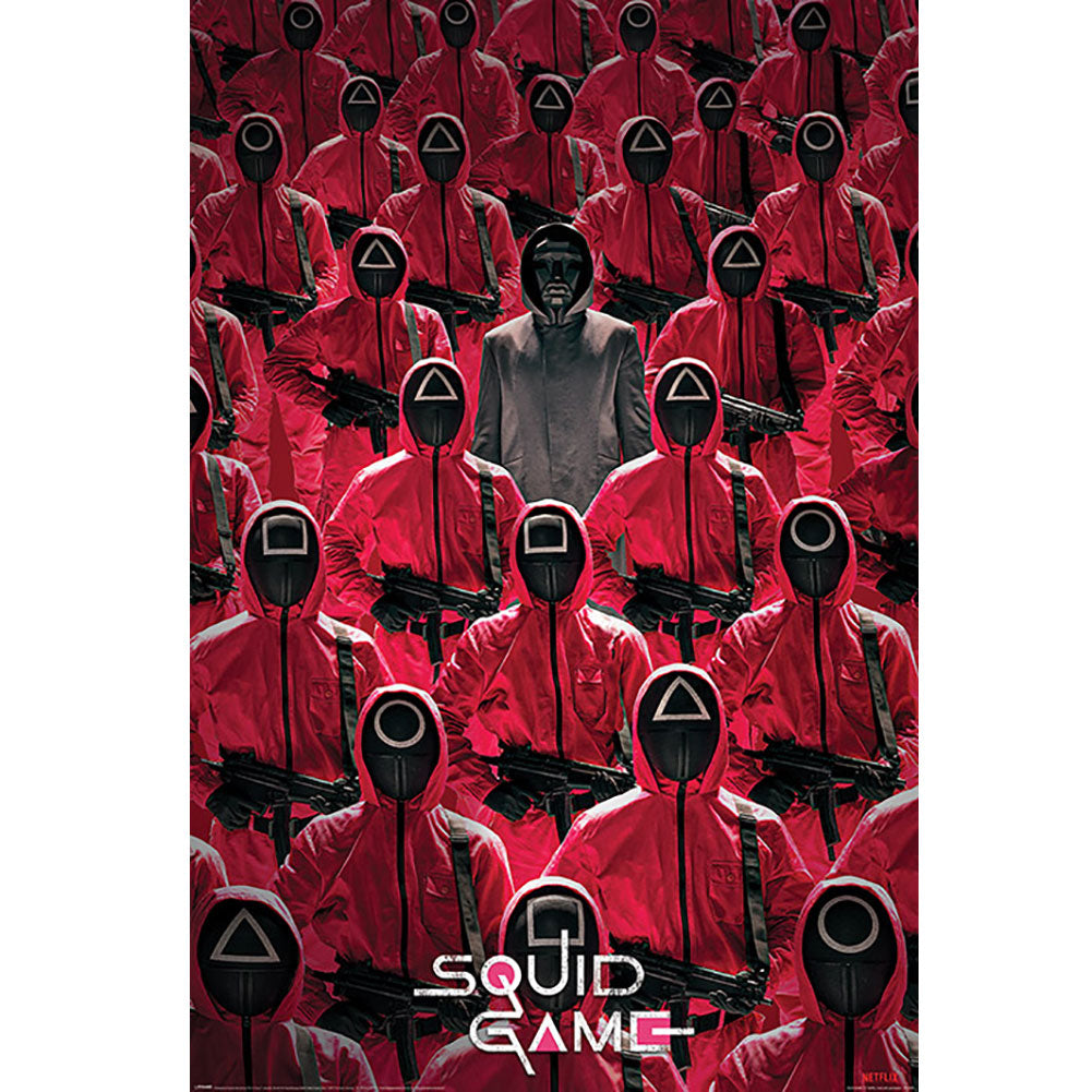 Squid Game Poster - Crowd