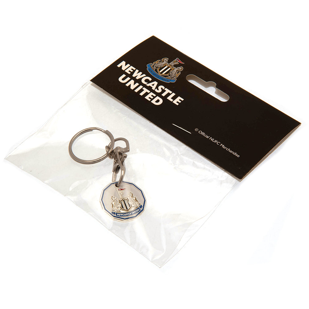 Newcastle United FC Trolley Coin Keyring