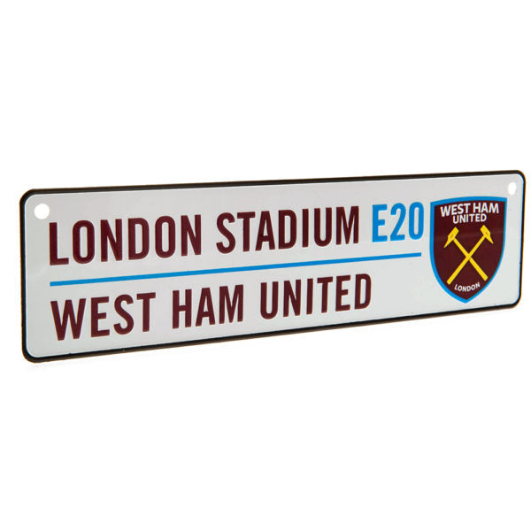 West Ham United FC Window Sign