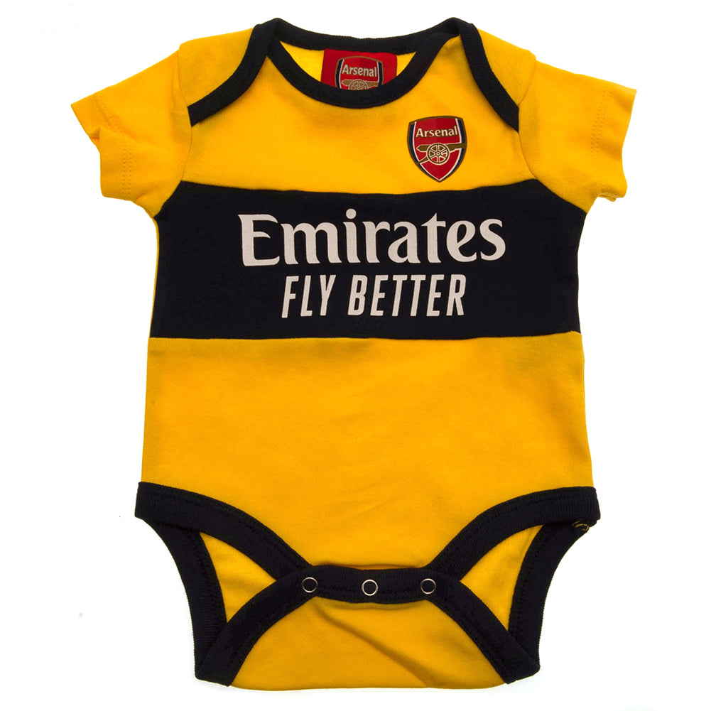 Arsenal FC 2 Pack Bodysuit