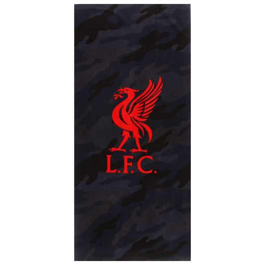 Liverpool FC Camo Beach Towel