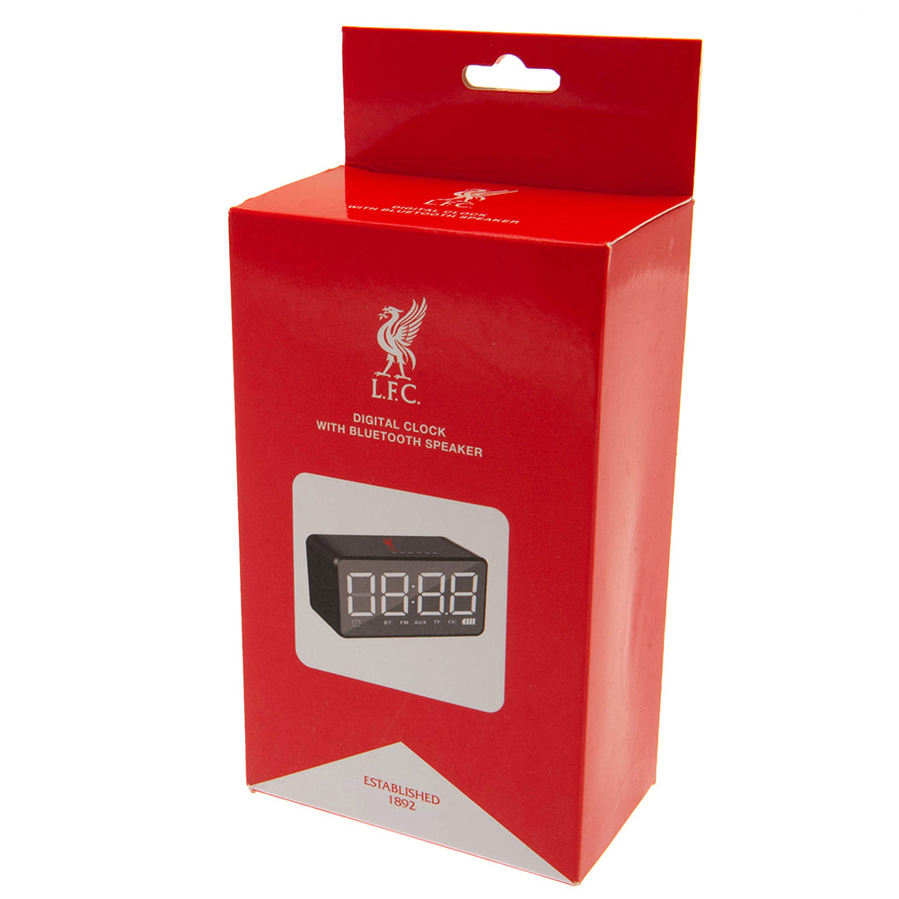 Liverpool FC Bedside Clock With Speaker