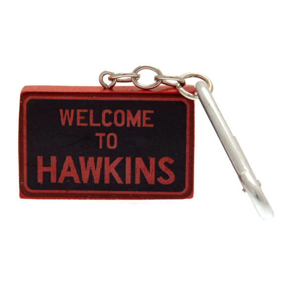 Stranger Things 3D Polyresin Keyring - Hawkins