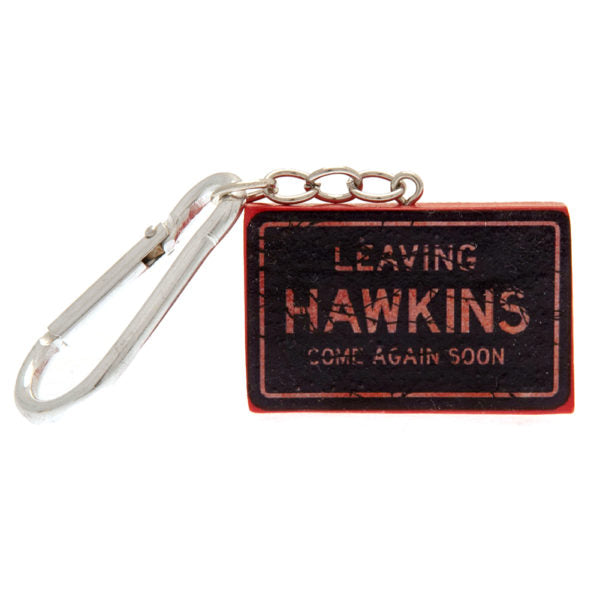 Stranger Things 3D Polyresin Keyring - Hawkins