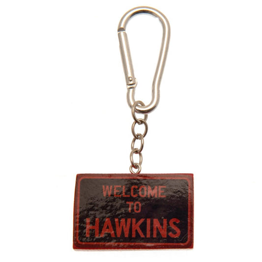 Stranger Things 3D Polyresin Keyring - Hawkins