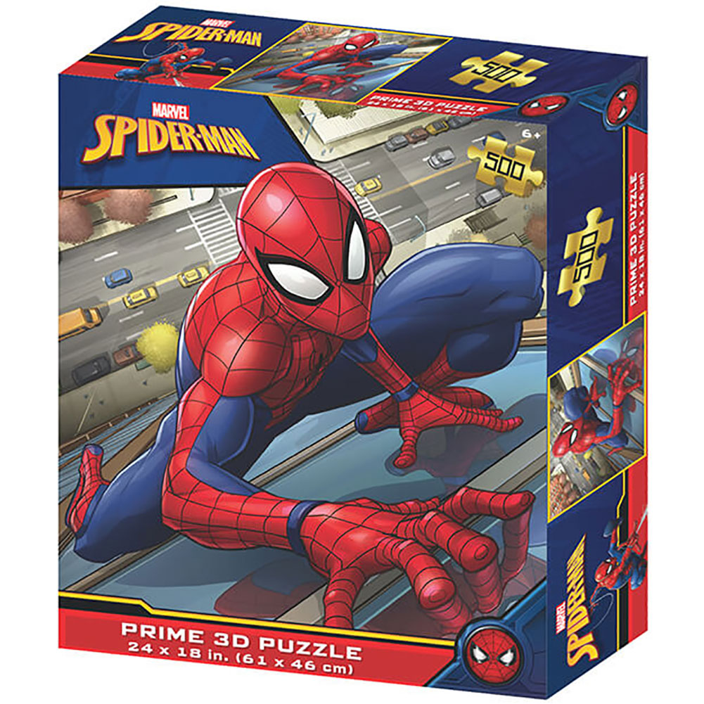 Spider-Man 3D Image Puzzle 500pc