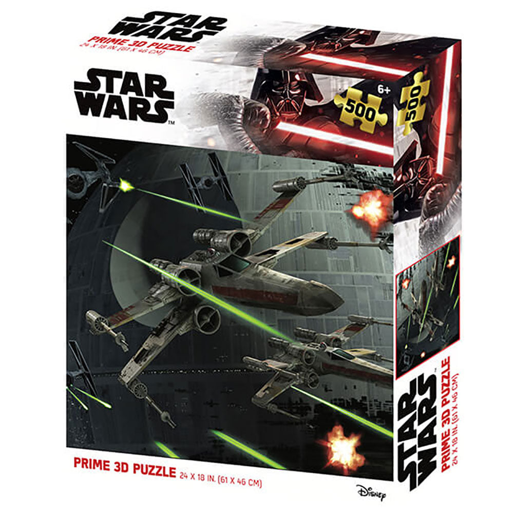 Star Wars 3D Image Puzzle 500pc - X-Wing