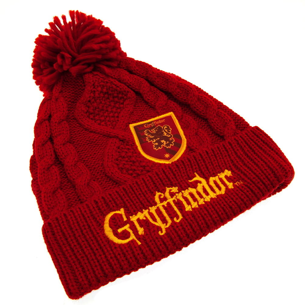 Harry Potter Junior Bobble Beanie - Gryffindor