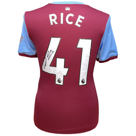 West Ham United FC Declan Rice Signed Shirt