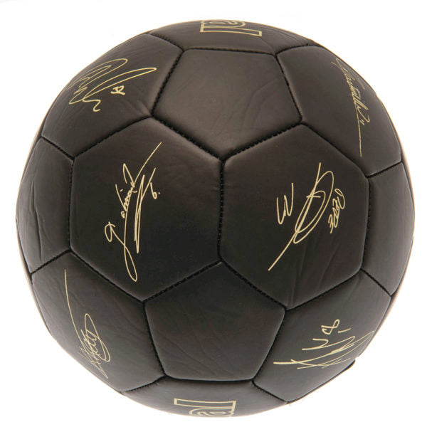 Arsenal FC Football Signature Gold