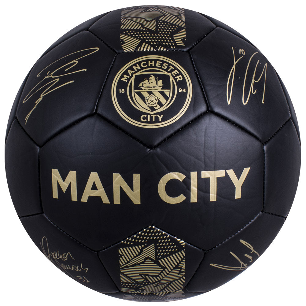 Manchester City FC Football - Signature Gold