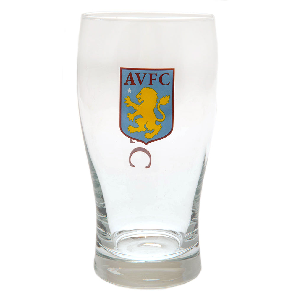 Aston Villa FC Tulip Pint Glass