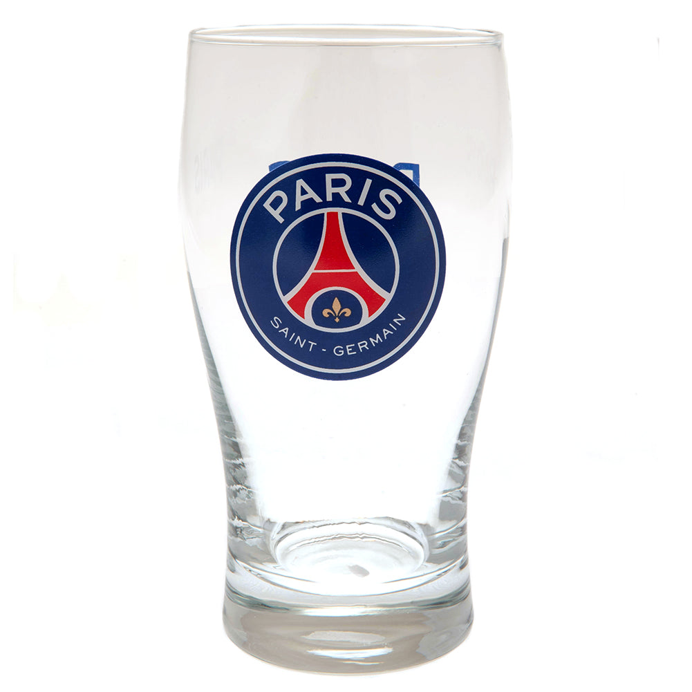 Paris Saint Germain FC Tulip Pint Glass