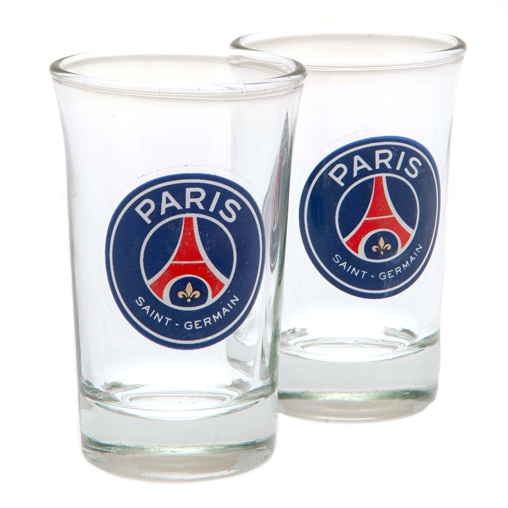 Paris Saint Germain FC 2pk Shot Glass Set