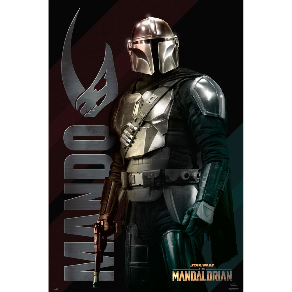 Star Wars: The Mandalorian Poster - Mando