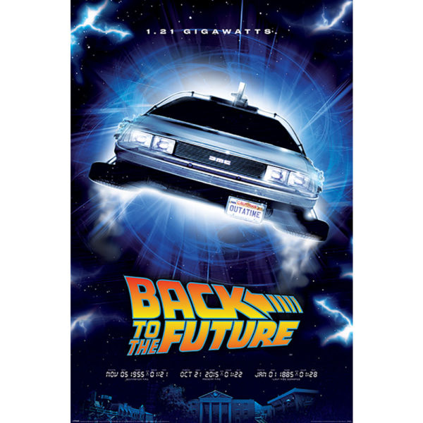 Back To The Future Poster  - 1.21 Gigawatts