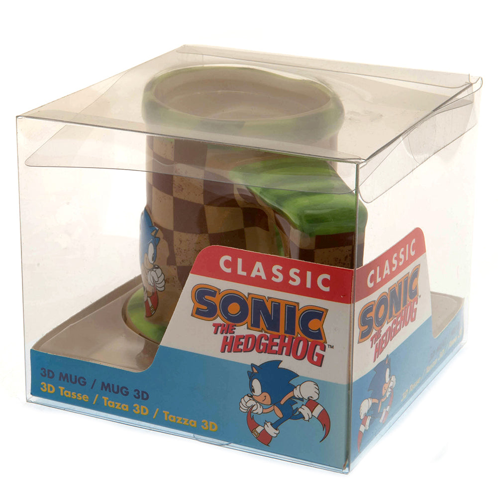 Sonic The Hedgehog 3D Mug