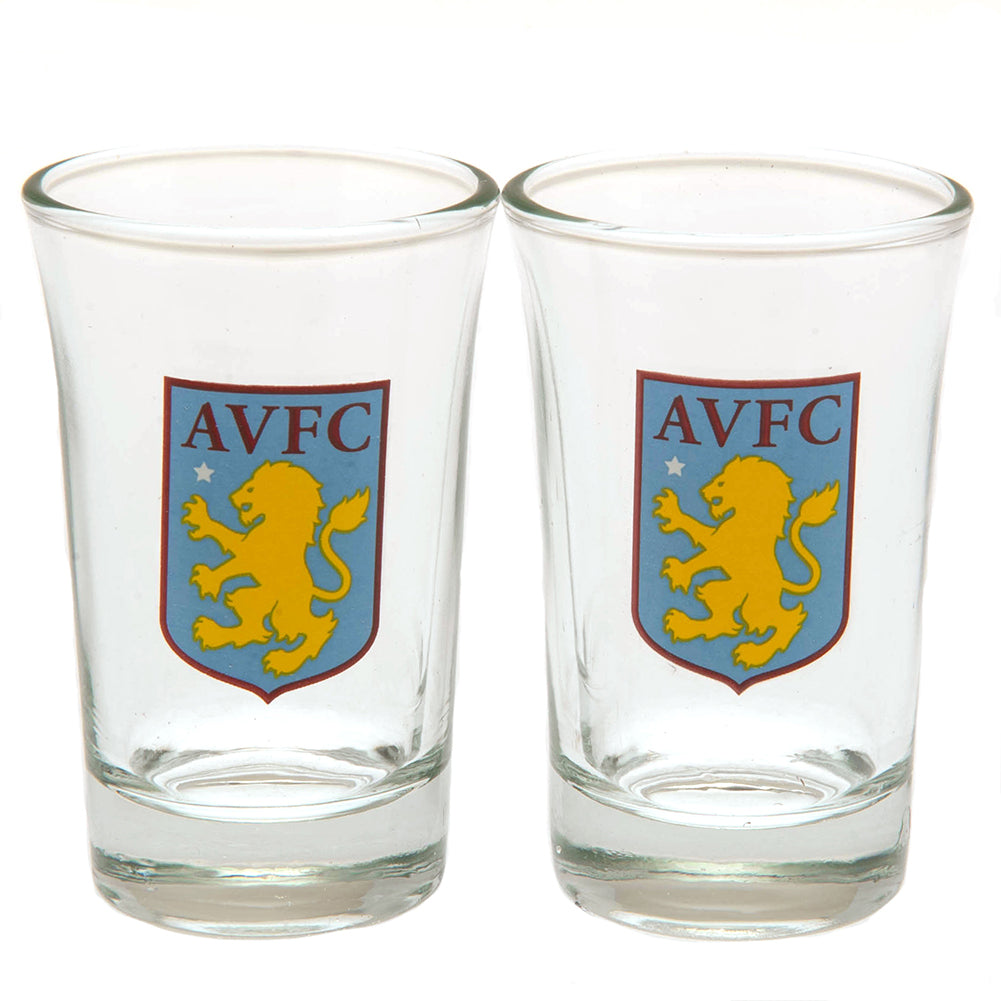 Aston Villa FC 2pk Shot Glass Set