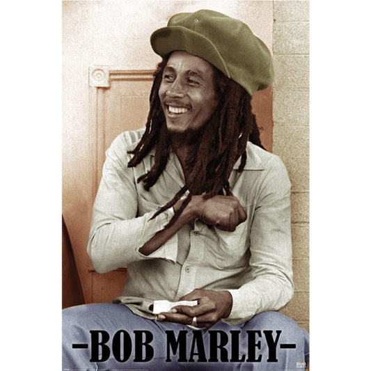 Bob Marley Poster - Rolling Papers