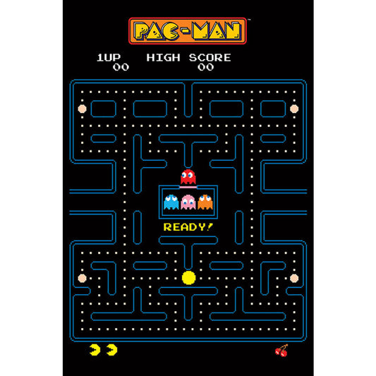 Pac-Man Poster - Maze