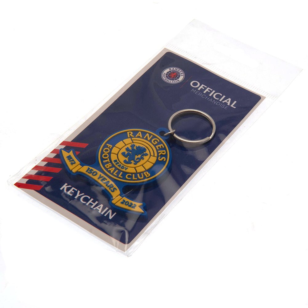 Rangers FC PVC Keyring - 150 Years