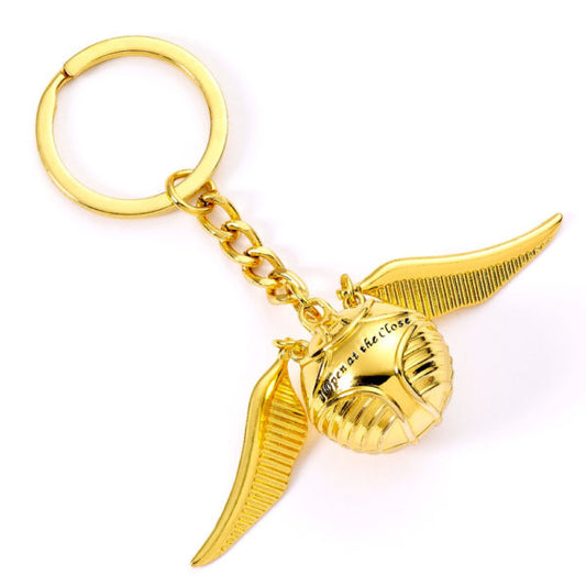 Harry Potter 3D Metal Keyring - Golden Snitch