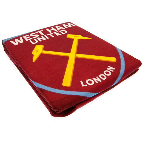 West Ham United FC Single Duvet Set