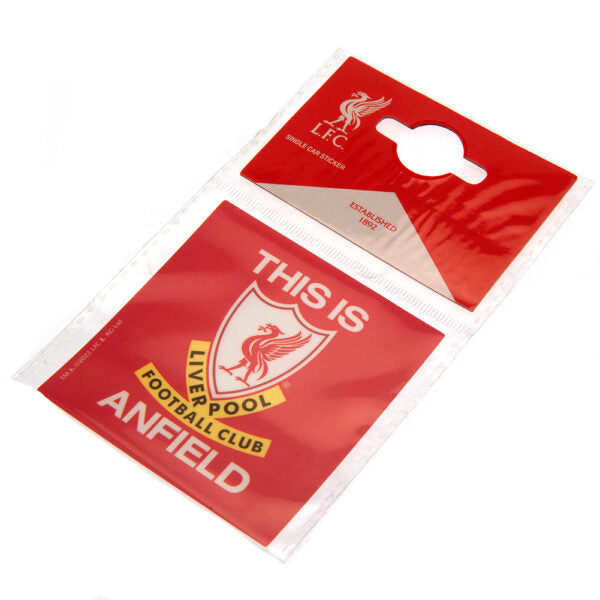 Liverpool FC Single Car Sticker