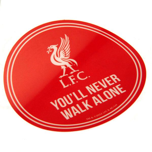 Liverpool FC Single Car Sticker - YNWA