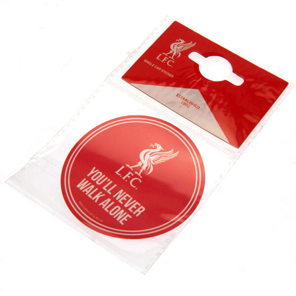 Liverpool FC Single Car Sticker - YNWA