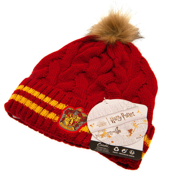 Harry Potter Bobble Beanie - Gryffindor